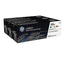 Hewlett Packard HP Toner 305A CYM Tri-Pack M351 M451 M37 CF370AM 0887111403049