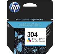 Hewlett Packard HP 304 Tri-color Ink Cartridge N9K05AE#UUS 0889894860705
