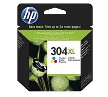 Hewlett Packard HP 304XL Tri-color Original Ink Cartridge (300 pages) N9K07AE 0889894860811