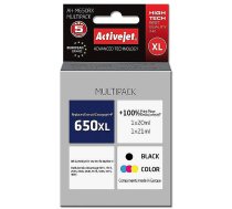 ActiveJet AH-M650RX Ink cartridge (replacement for HP 650 CZ101AE/CZ102AE; Premium; 1 x 20 ml, 1 x 21 ml; 1110 pages, black, colour) AH-M650RX 5901443111054