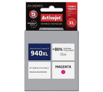 ActiveJet Ink Cartridge AH-940MRX for HP Printer, Hp 940XL C4908AE Compatible; Premium; 35 ml; purple. Prints 80% more. AH-940MRX 5901452134631