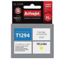 ActiveJet AE-1294N Ink cartridge (replacement for Epson T1294; Supreme; 15 ml; yellow) AE-1294N 5901452148379