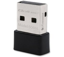 Qoltec Mini wireless USB Wi Fi adapter, 650Mbps 50664 5901878506647