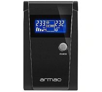 Armac O/650F/PSW Armac UPS Office Pure Sine Wave 650VA LCD 2x schuko 230V metal case O/650F/PSW 5901969421330