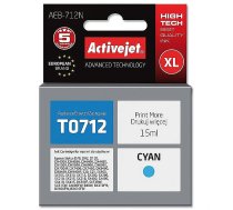 ActiveJet AEB-712N Ink cartridge (replacement for Epson T0712, T0892, T1002; Supreme; 15 ml; cyan) AEB-712N 5904356294388