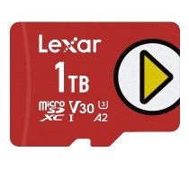 Lexar Play, microSDXC, 1TB, UHS-I, U3, V30 LMSPLAY001T-BNNNG 843367121809