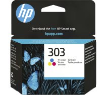 Hewlett Packard HP 303 TRI-COLOR ORIGINAL INK EN/RU/FR/PL/CZ/HU CARTRIDGE T6N01AE#UUQ 0193015336407