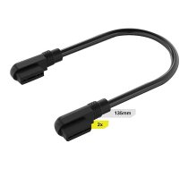 Corsair iCUE LINK slim cable, 135mm, 90 angled (black, 2 pieces) CL-9011133-WW 0840006673781