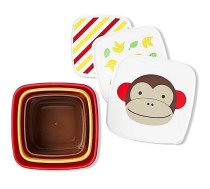 Skip Hop Zoo Snack Box Set- Monkey 9H776210 194133448409
