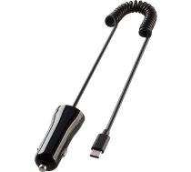 Vivanco car charger USB-C 12W 1m, black (62785) 62785 4008928627855