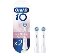 Braun Braun Oral-B iO Gentle Care, 2 pieces, white - Replacement brush heads for electric toothbrush IO2WHITE 4210201343646