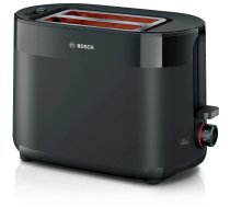 Bosch compact toaster MyMoment TAT2M123 (black, 950 watts, for 2 slices of toast) TAT2M123 4242005402977