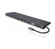 Raidsonic USB Type-C Docking Station with a triple video output, PD 100W 4250078167129 4250078167129