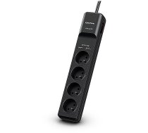 Cyberpower Tracer III P0420SUD0-FR surge protector Black 4 AC outlet(s) 200 - 250 V 1.8 m P0420SUD0-FR 4712856275780