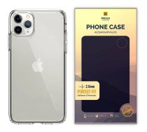 Mocco Original Clear Case 2mm Silicone Case for Apple iPhone 11 Pro Max Transparent (EU Blister) PC15700 4752168076132