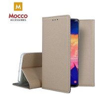 Mocco Smart Magnet Book Case For Samsung Galaxy S20 Ultra / Samsung Galaxy S11 Plus Gold MC-MAG-SA-S11U-GO 4752168079355