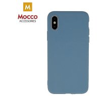 Mocco Ultra Slim Soft Matte 0.3 mm Silicone Case for Apple iPhone 11 Pro Max Light Blue MO-USM-11PMAX-BL 4752168080702