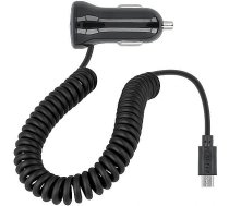 Forever M-01 Car charger whit micro USB cable and LED indicator / 1,5m Black T_0014808 5900495542199
