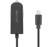 Forever M-02 2.1A (12V / 24V) Car Charger + Lightning Cable 1.2m Black T_0014813 5900495542243