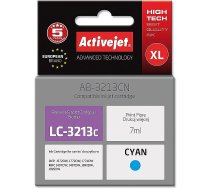 ActiveJet AB-3213CN Ink cartridge (replacement for Brother LC3213C; Supreme; 7 ml; cyan) AB-3213CN 5901443119067