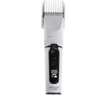 Adler | Hair Clipper with LCD Display | AD 2839 | Cordless | Number of length steps 6 | White/Black AD 2839 5905575901750
