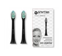 ORO-MED Oro-Brush Sonic toothbrush heads, 2pcs, Black SZC_KO?_BRUSH_B 5907763679809