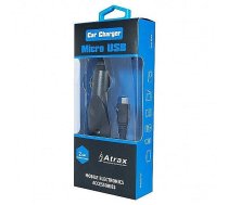 ATX Platinum Premium Car charger 12 / 24V / 1A + micro USB cable Black (Blue Blister) ATX-C-CH1A-BBK 5908219991179