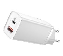 Baseus MOBILE CHARGER WALL 65W/WHITE CCGAN2L-B02 CCGAN2L-B02 6953156232945