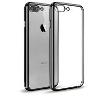 Mocco Electro Jelly Silicone Case for Apple iPhone 11 PRO Transparent - Black MC-ELCTR-APP-11PRO