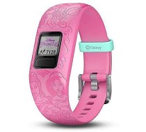 Garmin VIVOFIT JR.2 DISNEY PRINCESS, ARIEL RAPUNZEL BELLE MULAN & JASMINE, PINK, ADJUSTABLE BAND 010-01909-14 753759211400