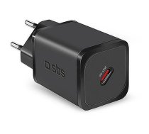 Sbs SBS Mini Wall Charger, USB-C, 45 W, black - Wall charger TETRGAN1C45W 8018417438165