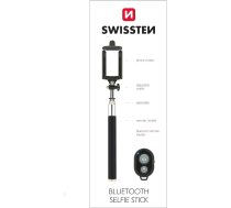 Swissten Bluetooth Selfie Stick For Mobile Phones and Cameras With Remote Control Black SW-SELF-B-B 8595217443532