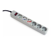 EnerGenie Gembird SPG6-B-6C power extension 1.8 m 6 AC outlet(s) SPG6-B-6C 8716309068666