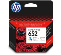 Hewlett Packard HP 652 Tri-color Original Ink Advantage Cartridge F6V24AE#BHL 889296160908