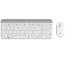 LOGITECH Slim Wireless Keyboard and Mouse Combo MK470 - OFFWHITE - US INTNL - INTNL 920-009205 5099206086616