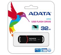 MEMORY DRIVE FLASH USB3.1 32GB/BLACK AUV150-32G-RBK ADATA AUV150-32G-RBK 4713435797075