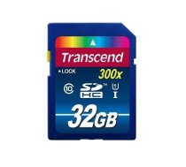 MEMORY SDHC 32GB UHS-I 300X/CLASS10 TS32GSDU1 TRANSCEND TS32GSDU1 760557825012