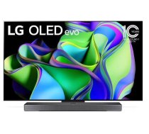 TV Set LG 77" OLED/4K/Smart 3840x2160 Wireless LAN Bluetooth webOS OLED77C31LA OLED77C31LA 8806087071832