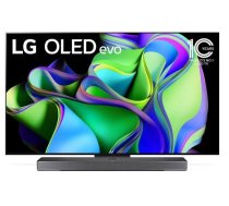 TV Set LG 55" OLED/4K/Smart 3840x2160 Wireless LAN Bluetooth webOS OLED55C31LA OLED55C31LA 8806091985521