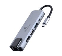I/O ADAPTER USB-C TO HDMI/USB3/5IN1 A-CM-COMBO5-04 GEMBIRD A-CM-COMBO5-04 8716309124270