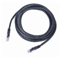 PATCH CABLE CAT5E UTP 5M/BLACK PP12-5M/BK GEMBIRD PP12-5M/BK 8716309038652