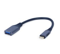 I/O ADAPTER USB-C TO USB OTG/GREY A-USB3C-OTGAF-01 GEMBIRD A-USB3C-OTGAF-01 8716309121392