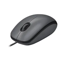 MOUSE USB OPTICAL M100/BLACK 910-006652 LOGITECH 910-006652 5099206104242