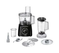 Bosch | Food processor | MCM3201B | 800 W | Number of speeds 2 | Bowl capacity 2,3 L | Ice crushing | Blender | Black MCM3201B 4242002853352