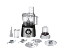 Bosch | Food Processor | MCM3401M | 800 W | Number of speeds 2 | Bowl capacity 2.3 L | Blender | Meat mincer | Black/Stainless steel MCM3401M 4242002853369