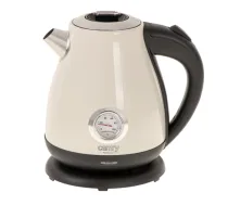 Camry | Kettle with a thermometer | CR 1344 | Electric | 2200 W | 1.7 L | Stainless steel | 360° rotational base | Cream CR 1344 creme 5903887807029