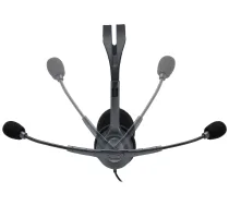 HEADSET STEREO H111/GREY 981-000593 LOGITECH 981-000593 5099206057340