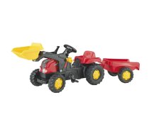 Pedāļu traktors ar kausu Rolly Kid-X Sarkans 023127