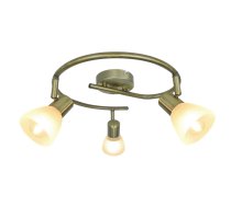 Spot lampa PAUL 3x40W E14 misiņa