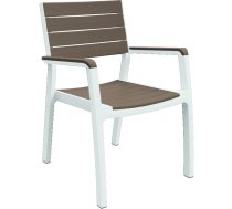 Dārza krēsls Keter Harmony Armchair 29201284587 balts/bēšs